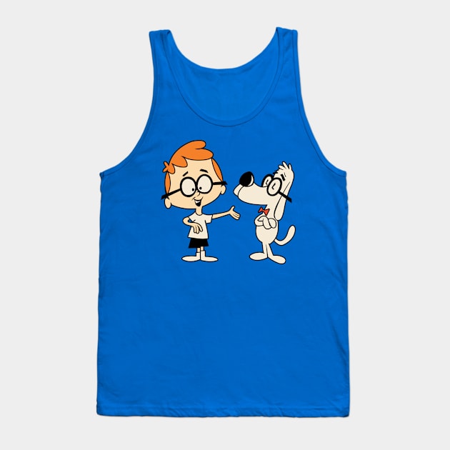 Mr. Peabody & Sherman Tank Top by LuisP96